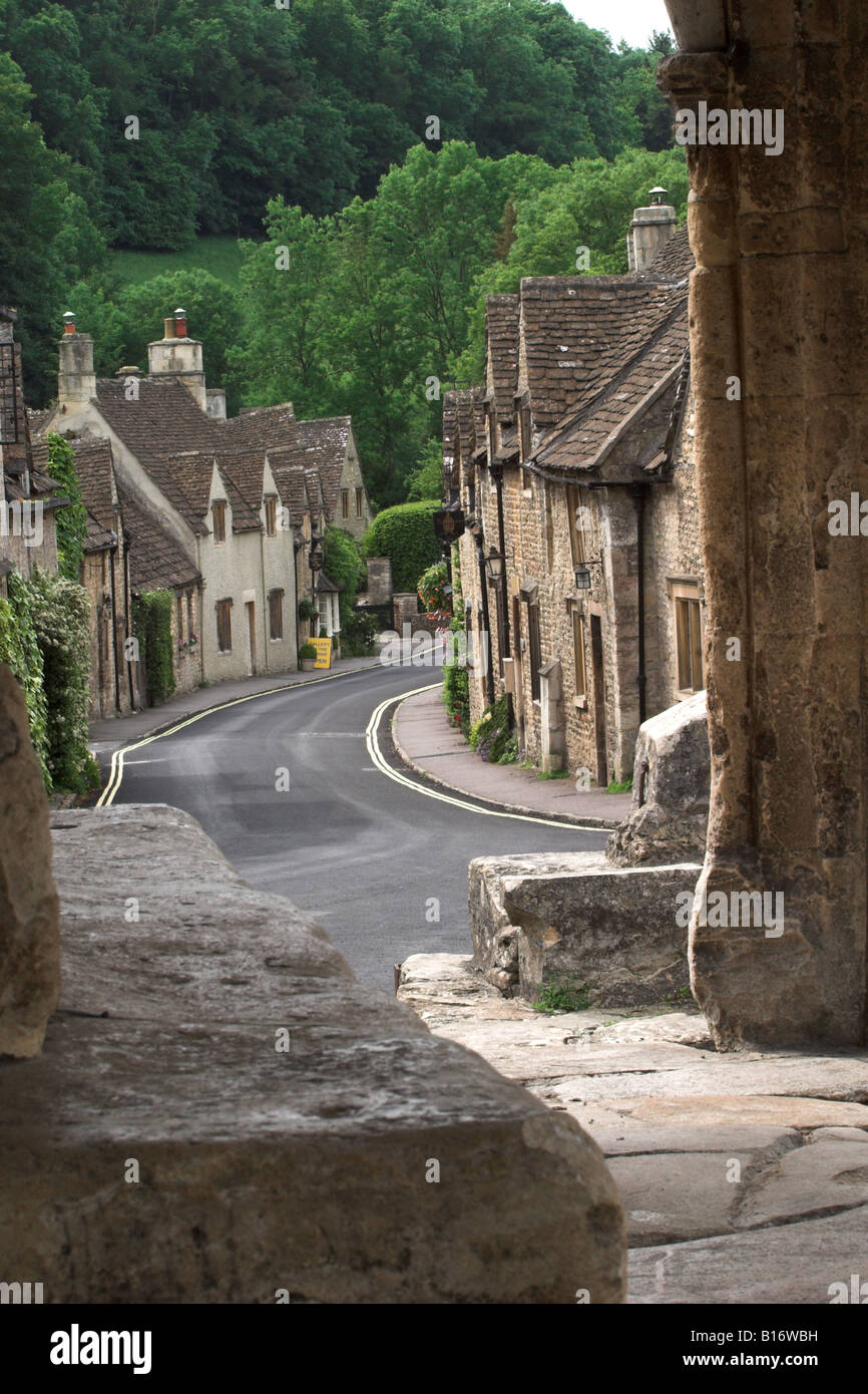 Château Combe les Cotswolds, Wiltshire, Angleterre, Royaume-Uni Banque D'Images