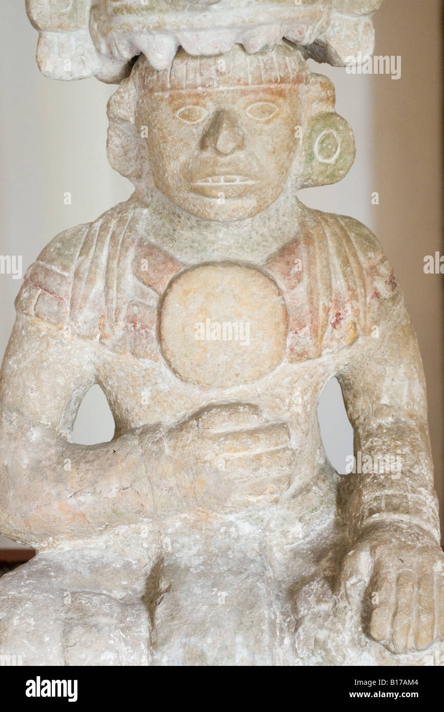 Musée d'Anthropologie Mérida capitale de l'état du Yucatan au Mexique la première ville espagnole construite dans cette partie du Mexique Banque D'Images