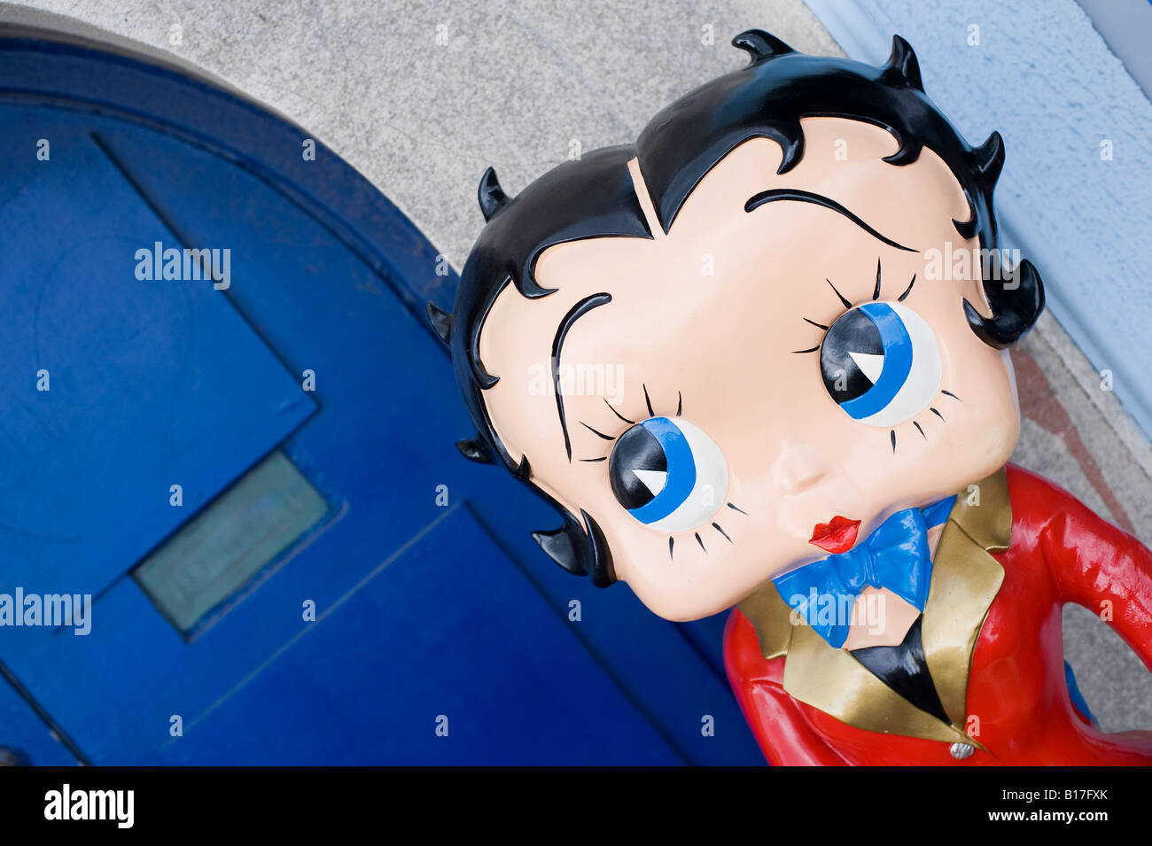 Betty Boop la figure. UK Banque D'Images