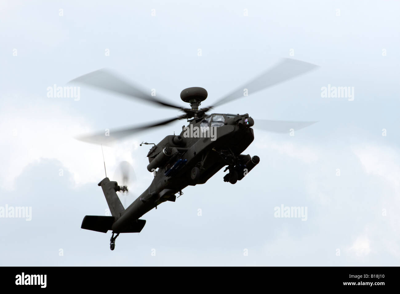 L'hélicoptère d'attaque Apache AH1 Banque D'Images