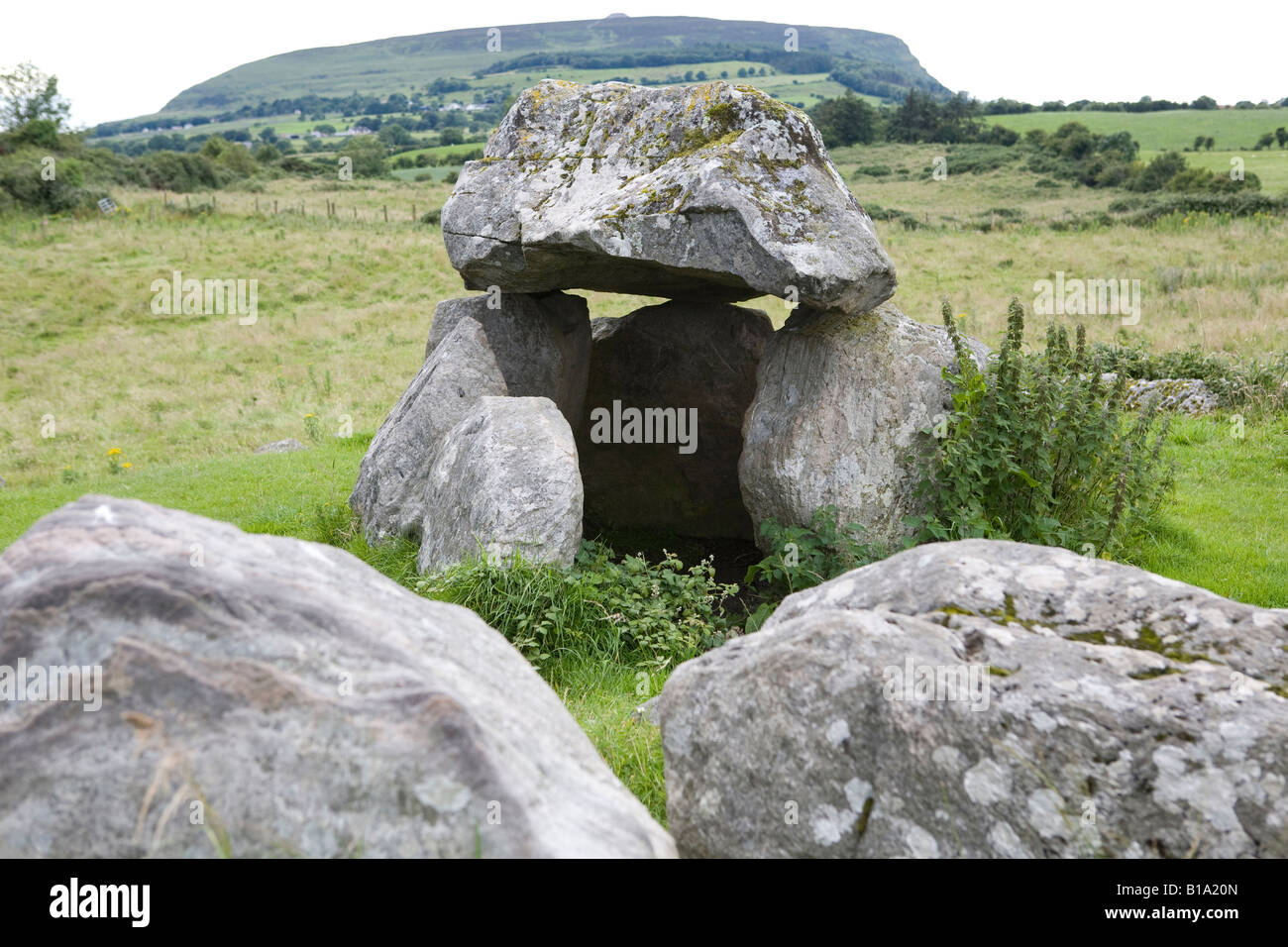 Carrowmore Cimetière mégalithique Co. Sligo Ireland United Kingdom Banque D'Images