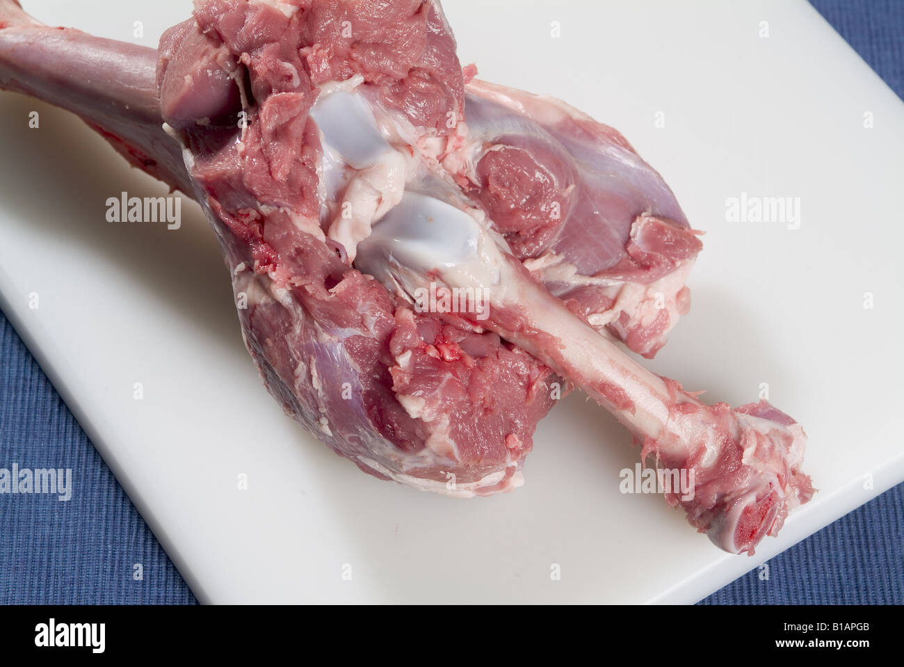 Sans os de gigot d'agneau coupé au niveau du joint Photo Stock - Alamy