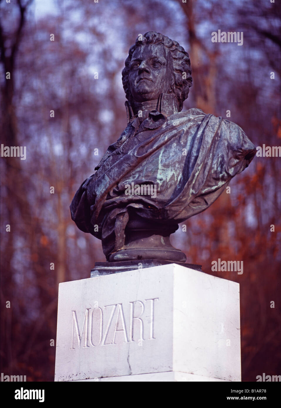 Buste de Mozart - Recyclerie Chiner Solidaire
