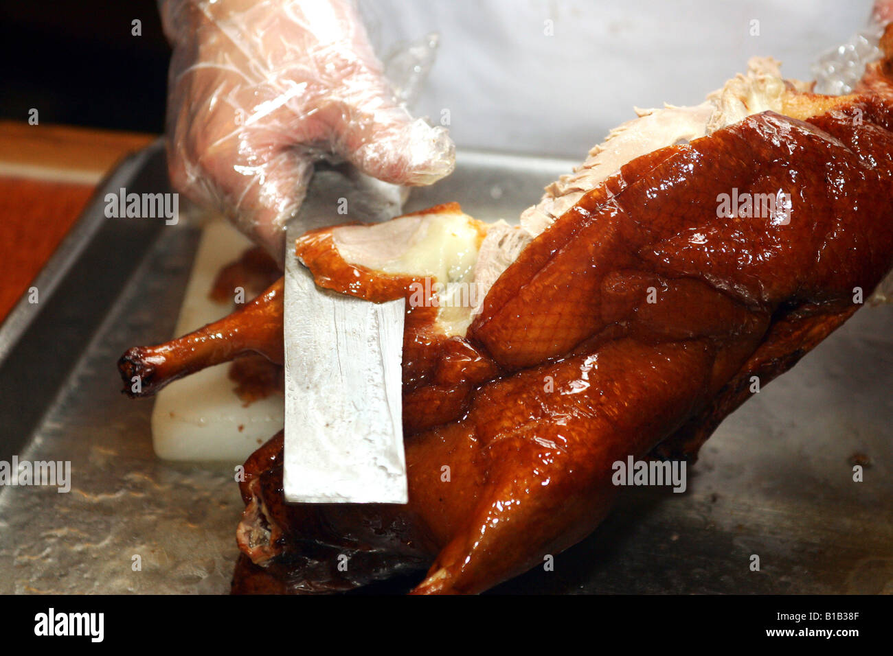 De Quanjude Roast Duck restaurant,Beijing, Chine Banque D'Images