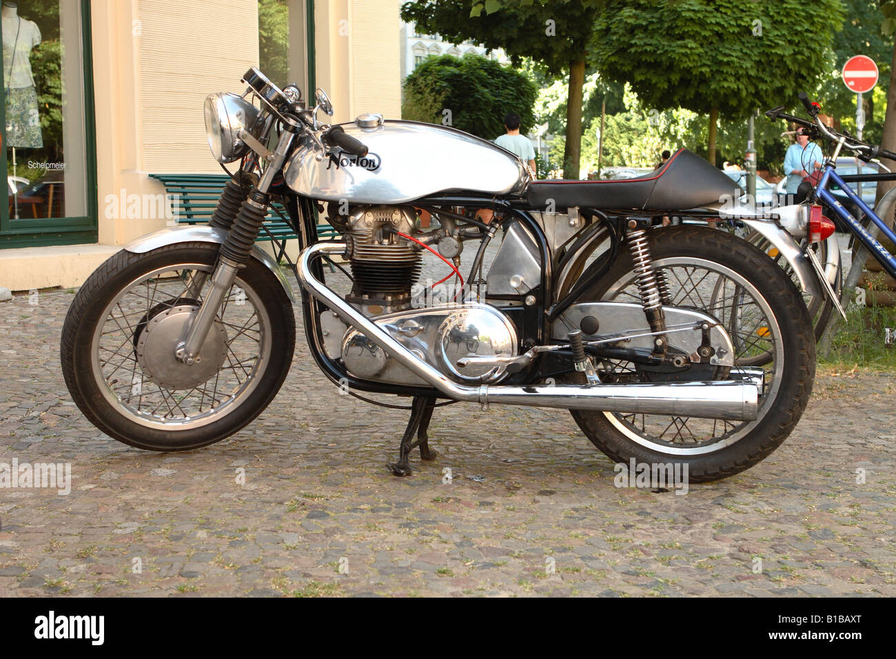 Moto Moto Norton Commando Classic vintage design Banque D'Images
