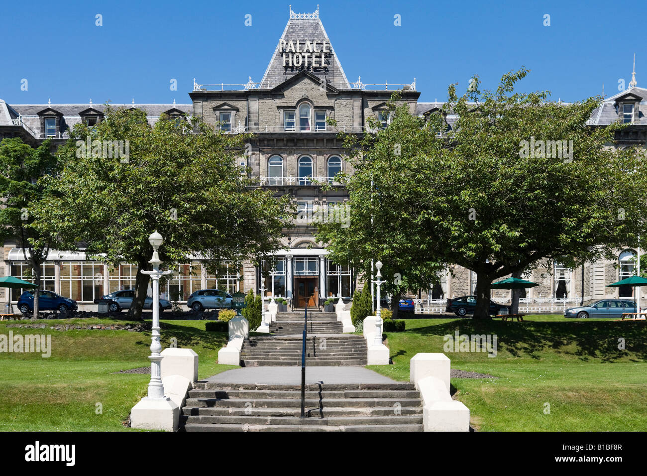 Hôtel Palais historique, Buxton, Peak District, Derbyshire, Angleterre, Royaume-Uni Banque D'Images
