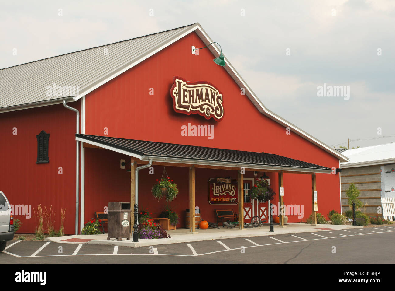 Lehman s Matériel Store Cédron Ohio Amish et de la source d'articles non électriques Banque D'Images