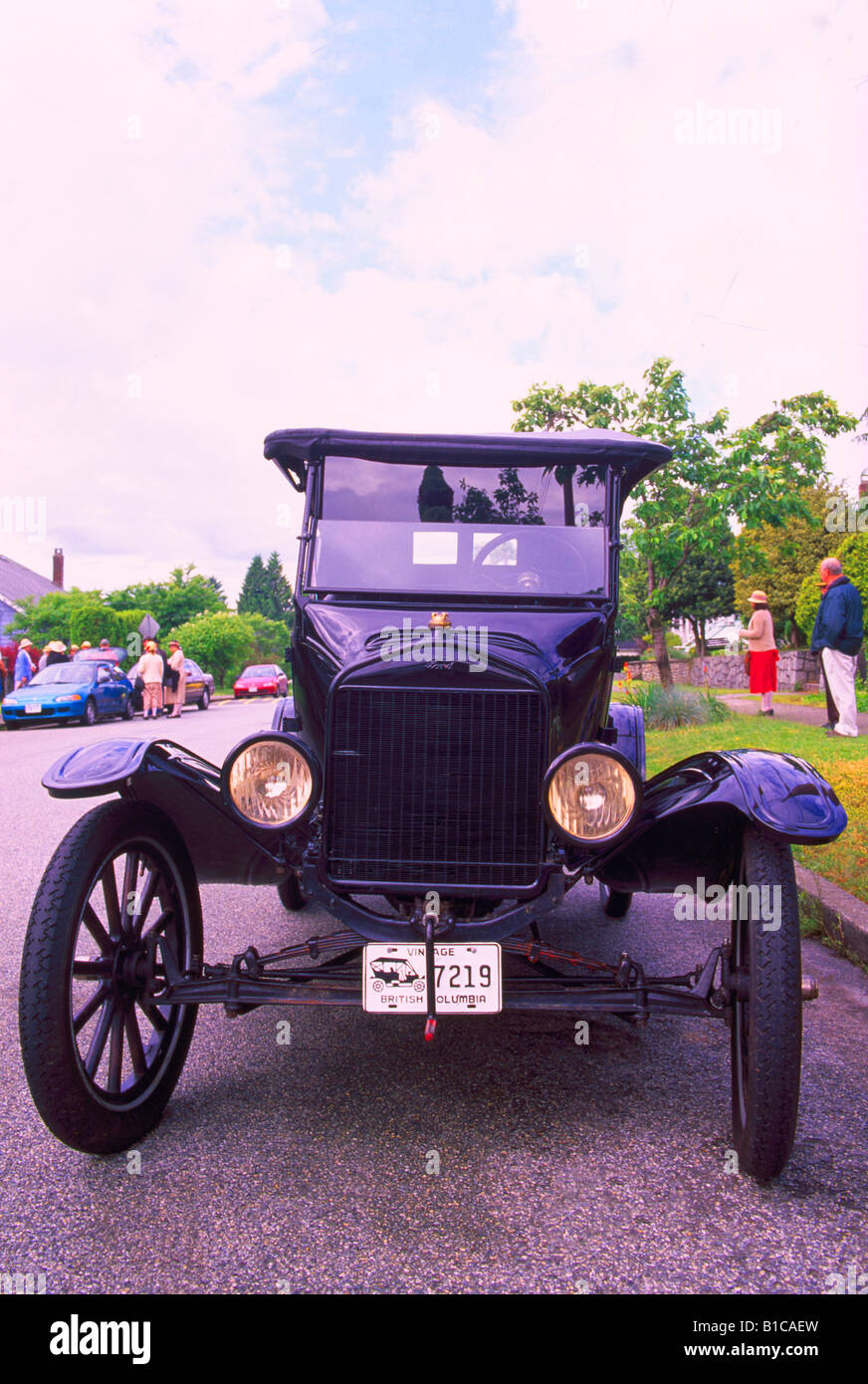 Une voiture Ford modèle T Vintage Banque D'Images