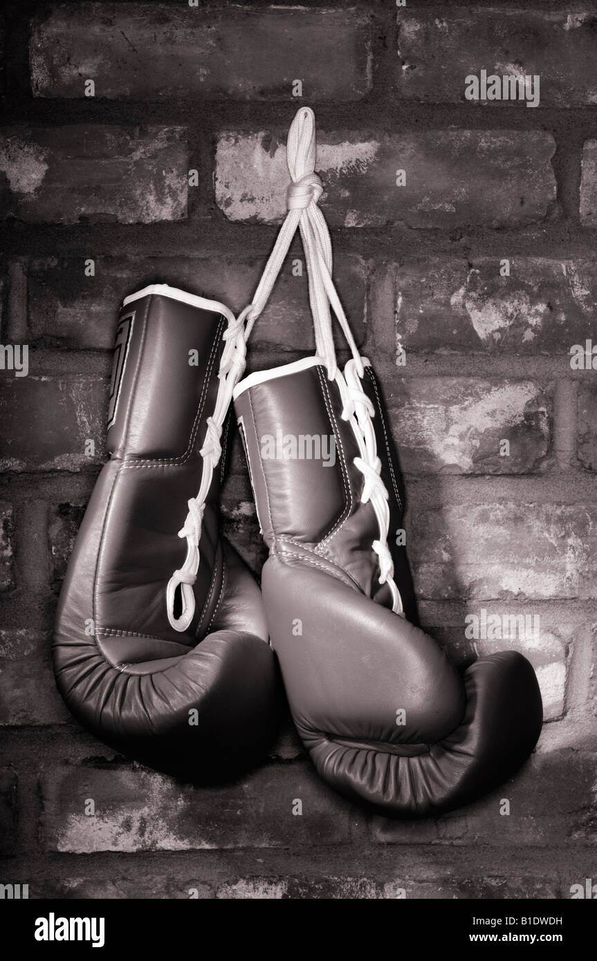 Kickboxing wall hanging Banque de photographies et d'images à haute  résolution - Alamy