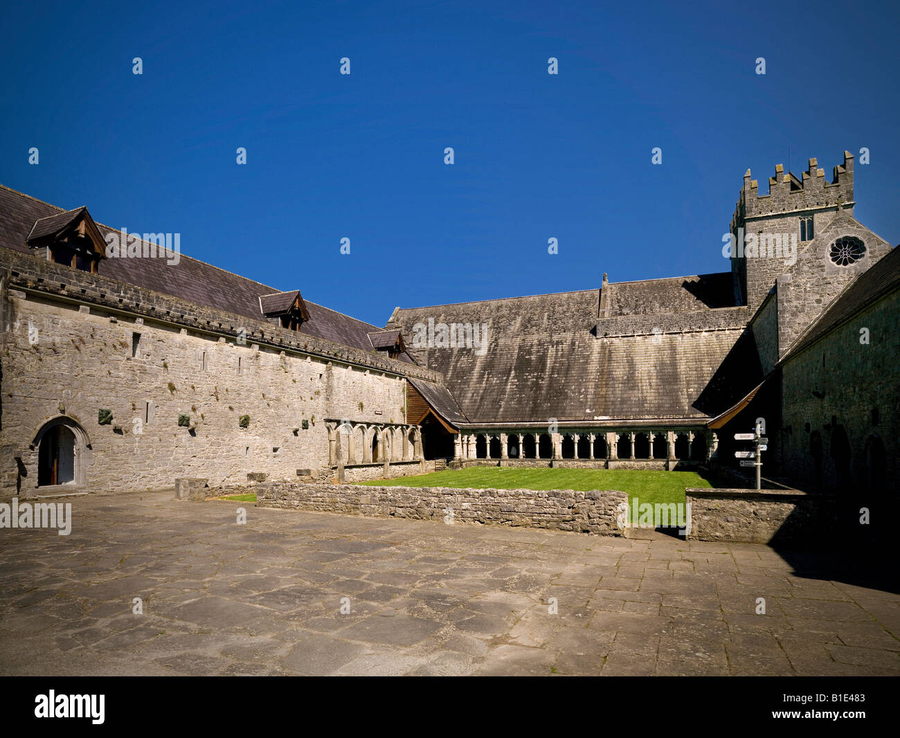 Abbaye Sainte Croix Irlande Tipperary Holycross Banque D'Images