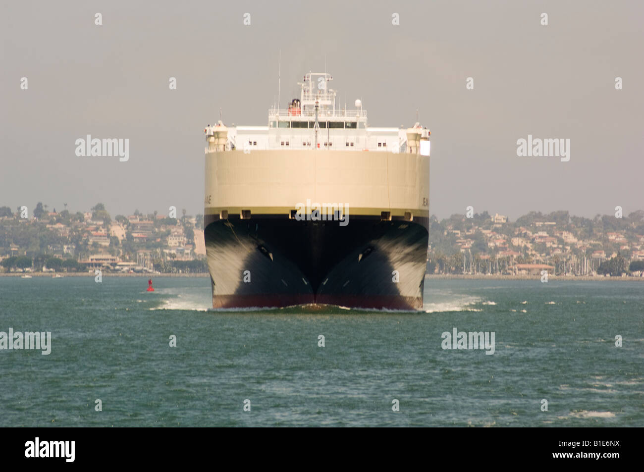 San Diego, CA USA ro ro voiture et ferry Jean Anne voyages entre San Deigo et Hawaï Banque D'Images