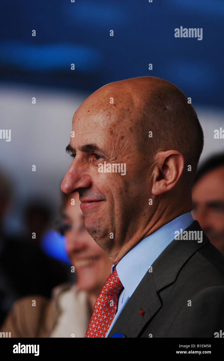 Louis Gallois (né en 1944), homme d'affaires français, PDG d'EADS (RMN) Banque D'Images