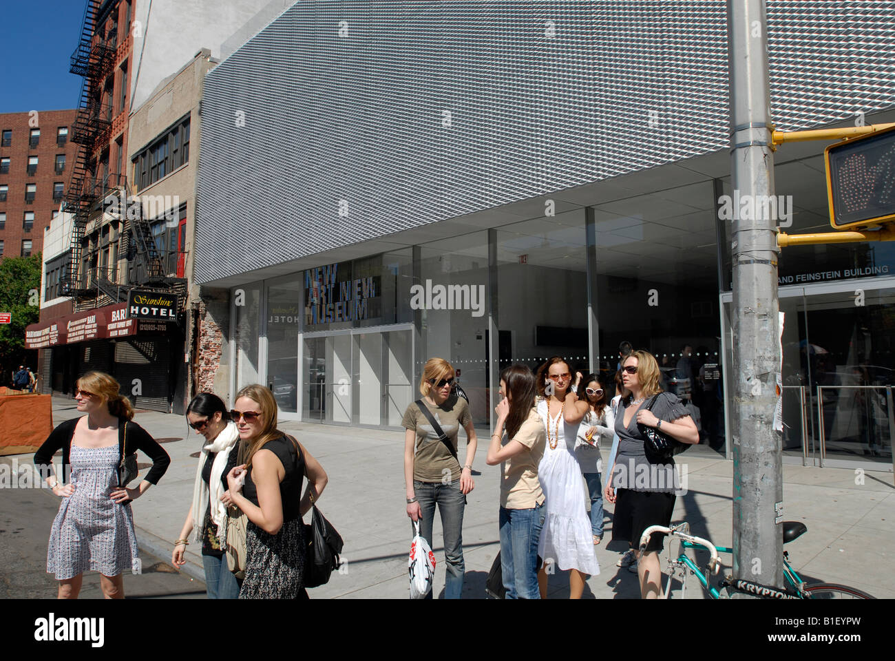 Le nouveau musée d'art contemporain sur le Bowery à New York Banque D'Images