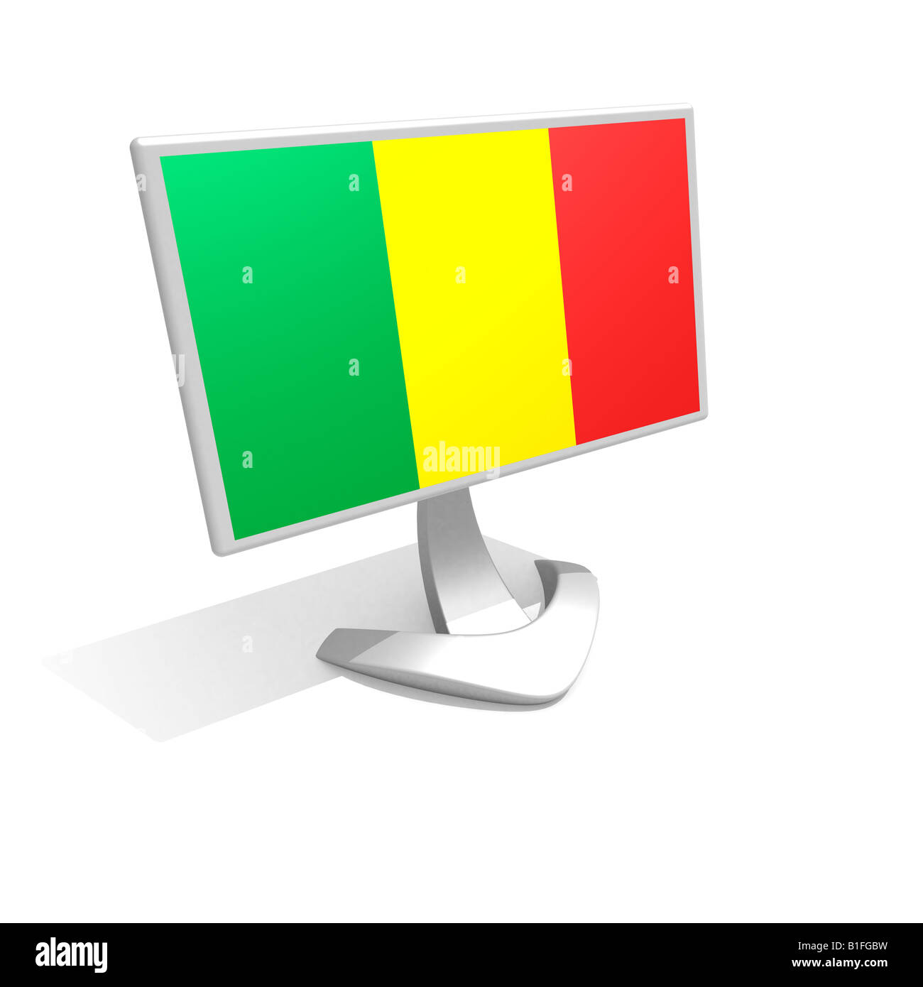 Pavillon du Mali Banque D'Images