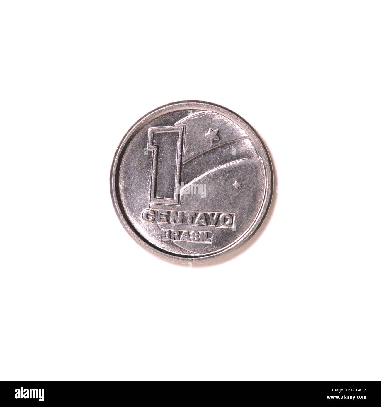 Pièce brésilienne Banque D'Images