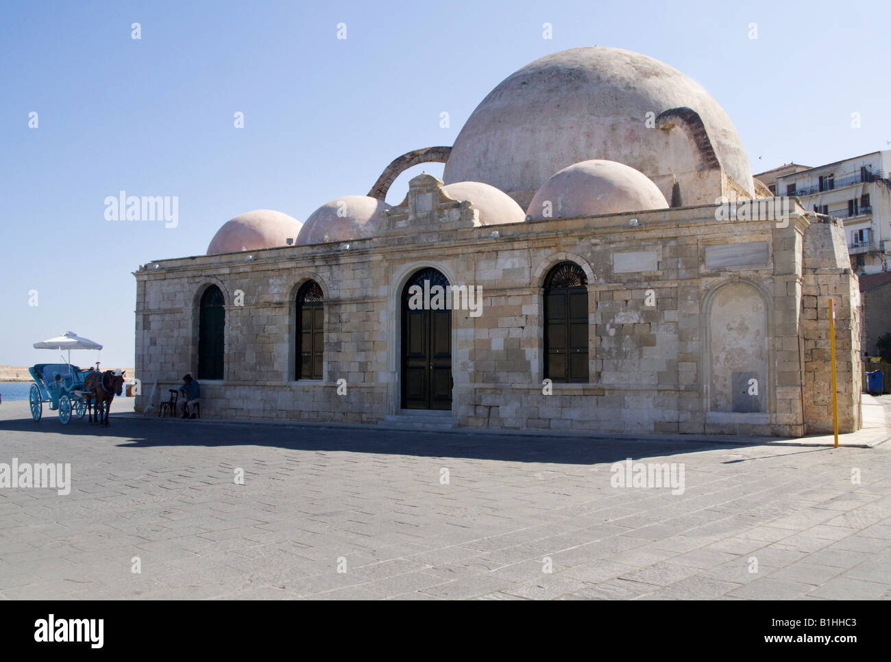 Mosquée des janissaires turcs à Chania, Crete Banque D'Images