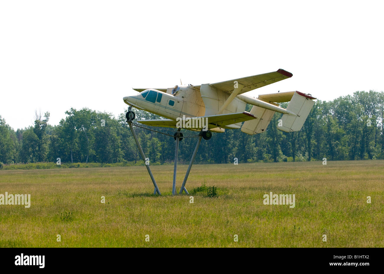 Le PZL-Mielec M-15 avion de pulvérisation agricole ira en Hongrie Banque D'Images