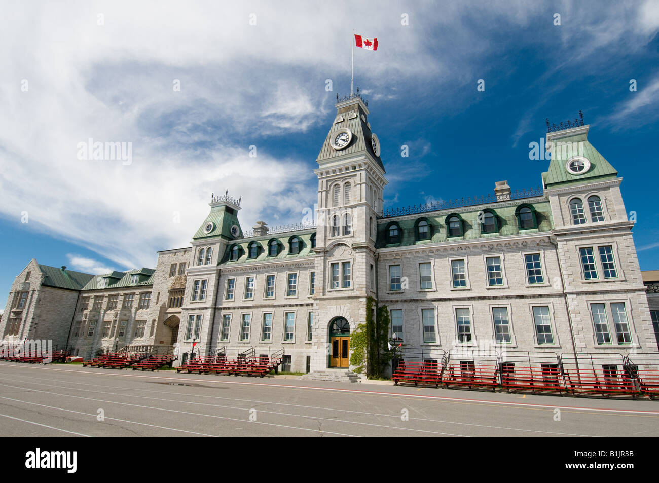 Le Collège militaire royal du Canada à Kingston, Ontario, Canada. Banque D'Images
