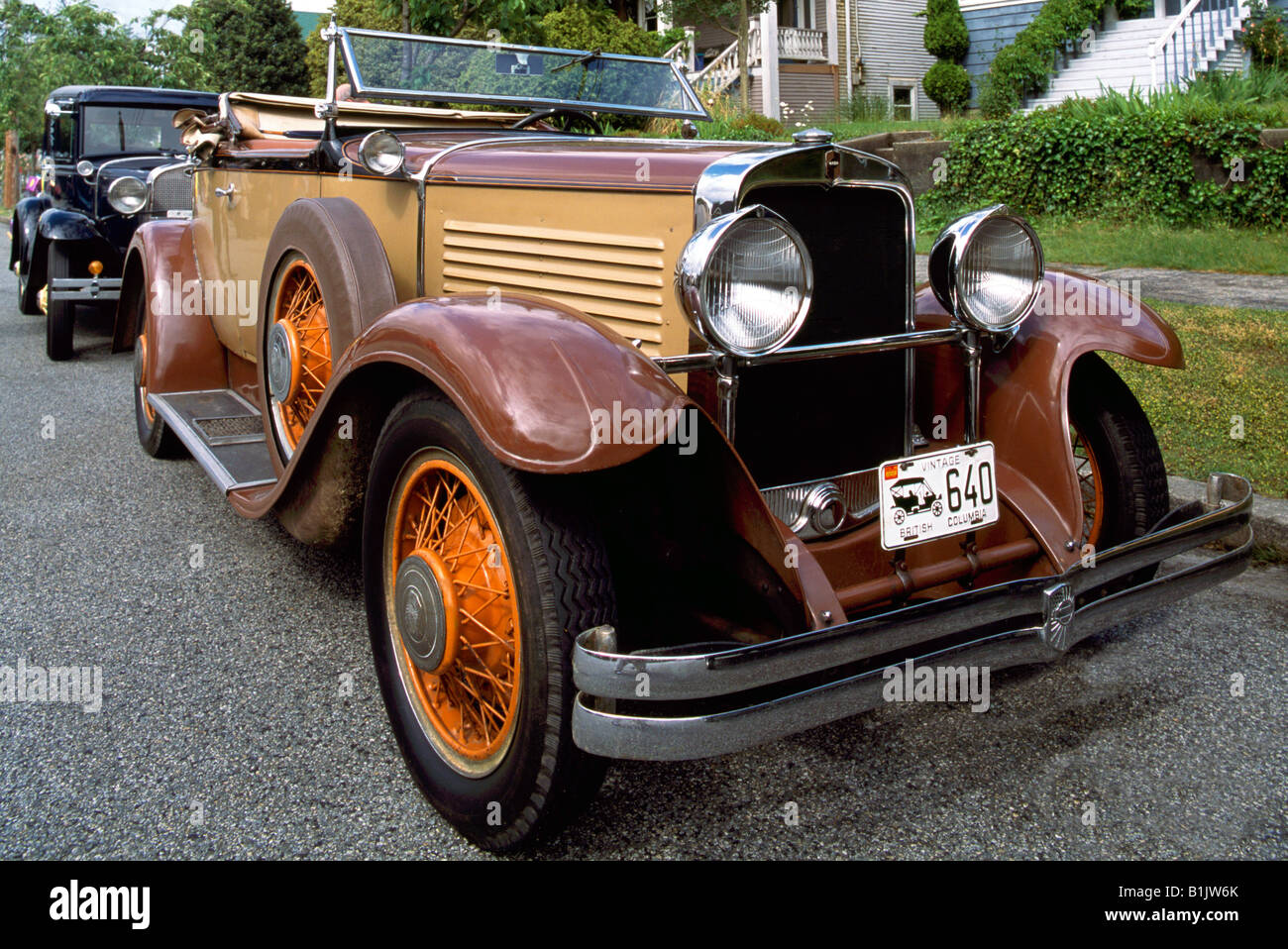 Une ancienne voiture Cabriolet Nash Banque D'Images