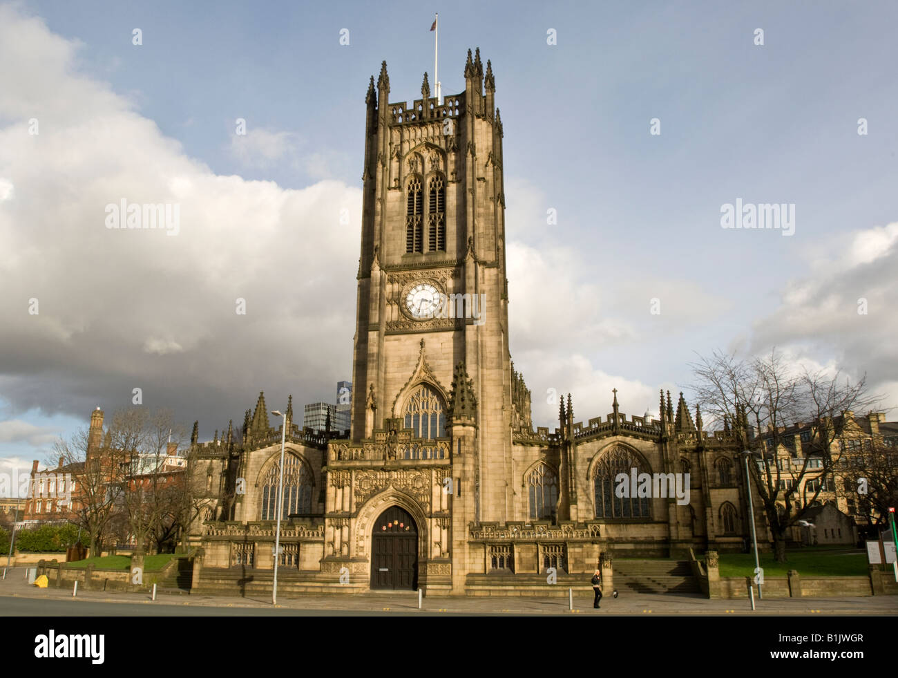 La Cathédrale de Manchester Banque D'Images