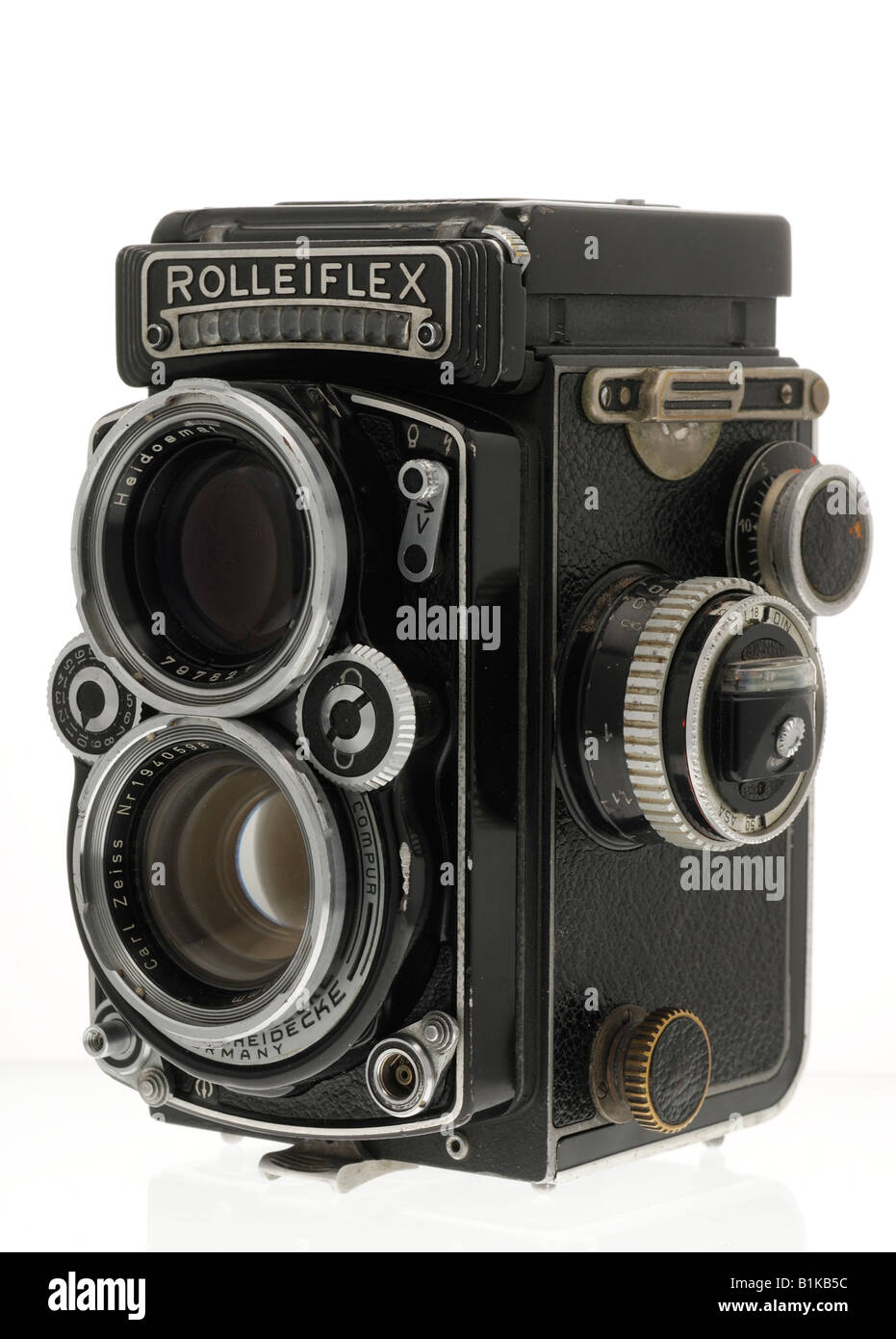 Objectif Rolleiflex Rolleiflex twin lens reflex Banque de photographies et d’images à haute ...