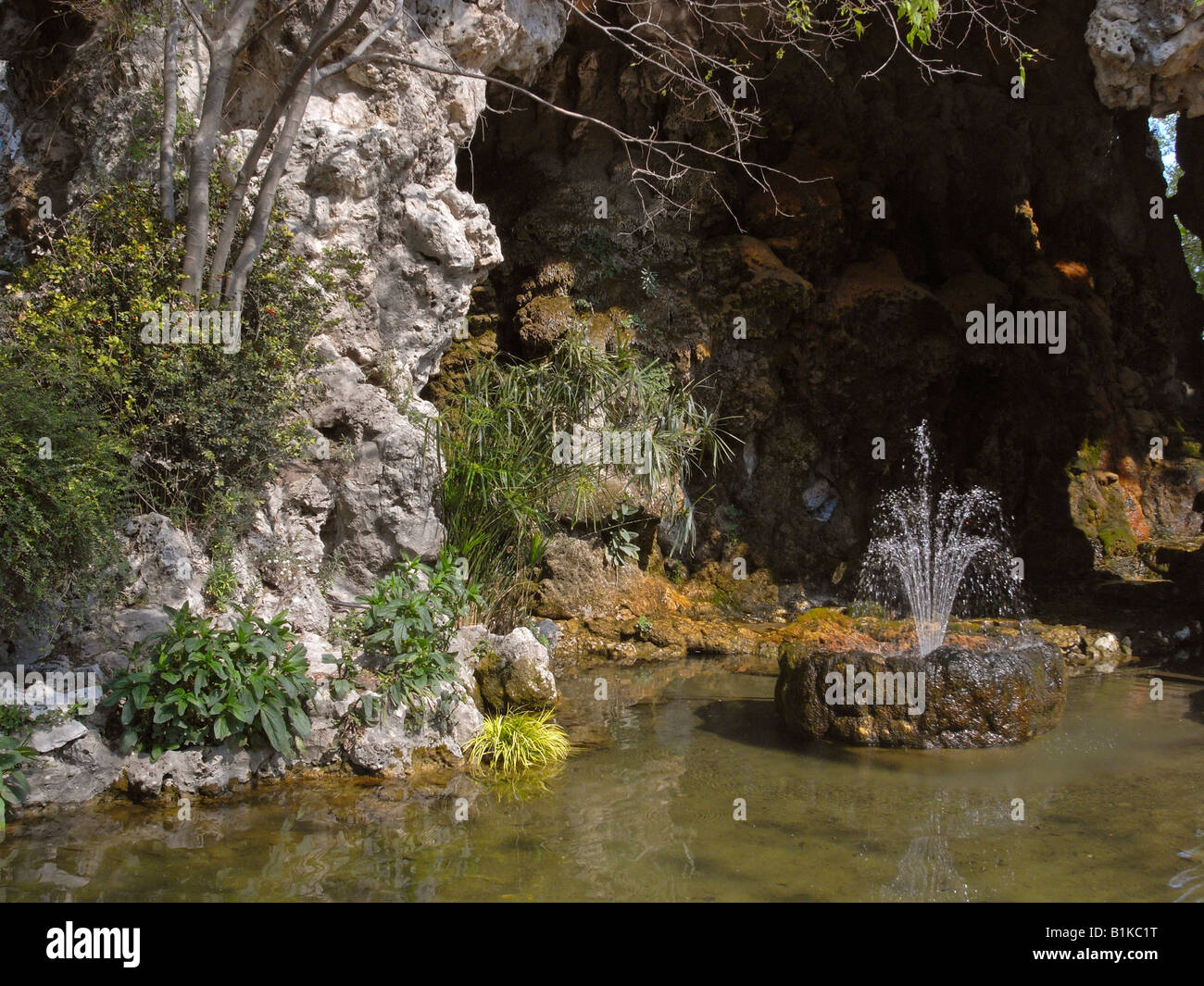 Rocher des Doms Avignon France Banque D'Images