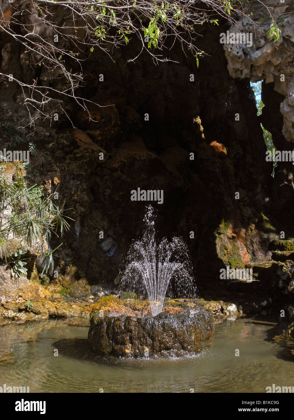 Rocher des Doms Avignon France Banque D'Images