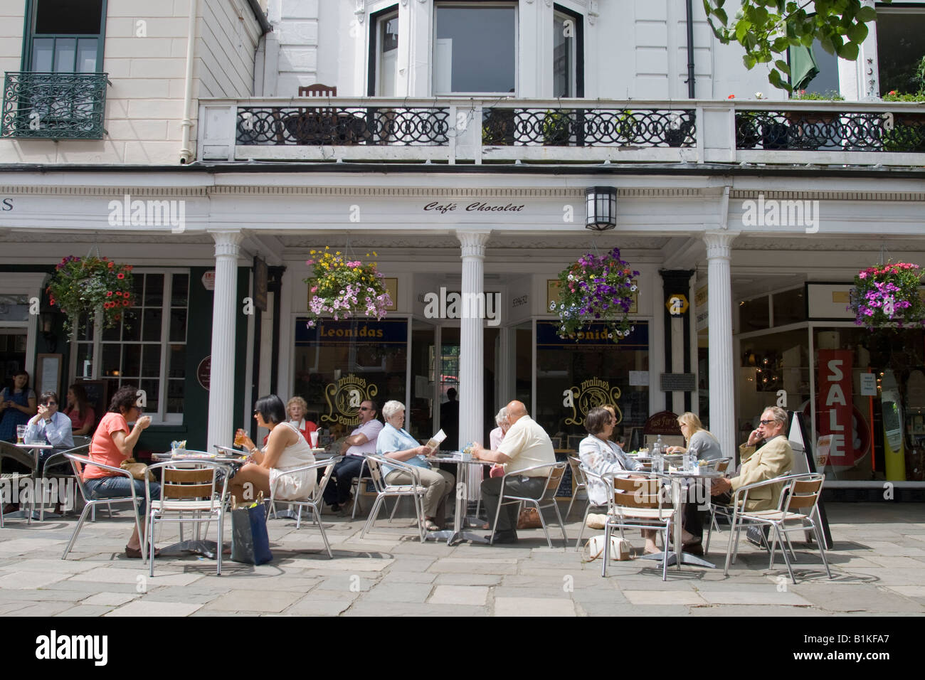 Les Pantiles Royal Tunbridge Wells Kent Banque D'Images