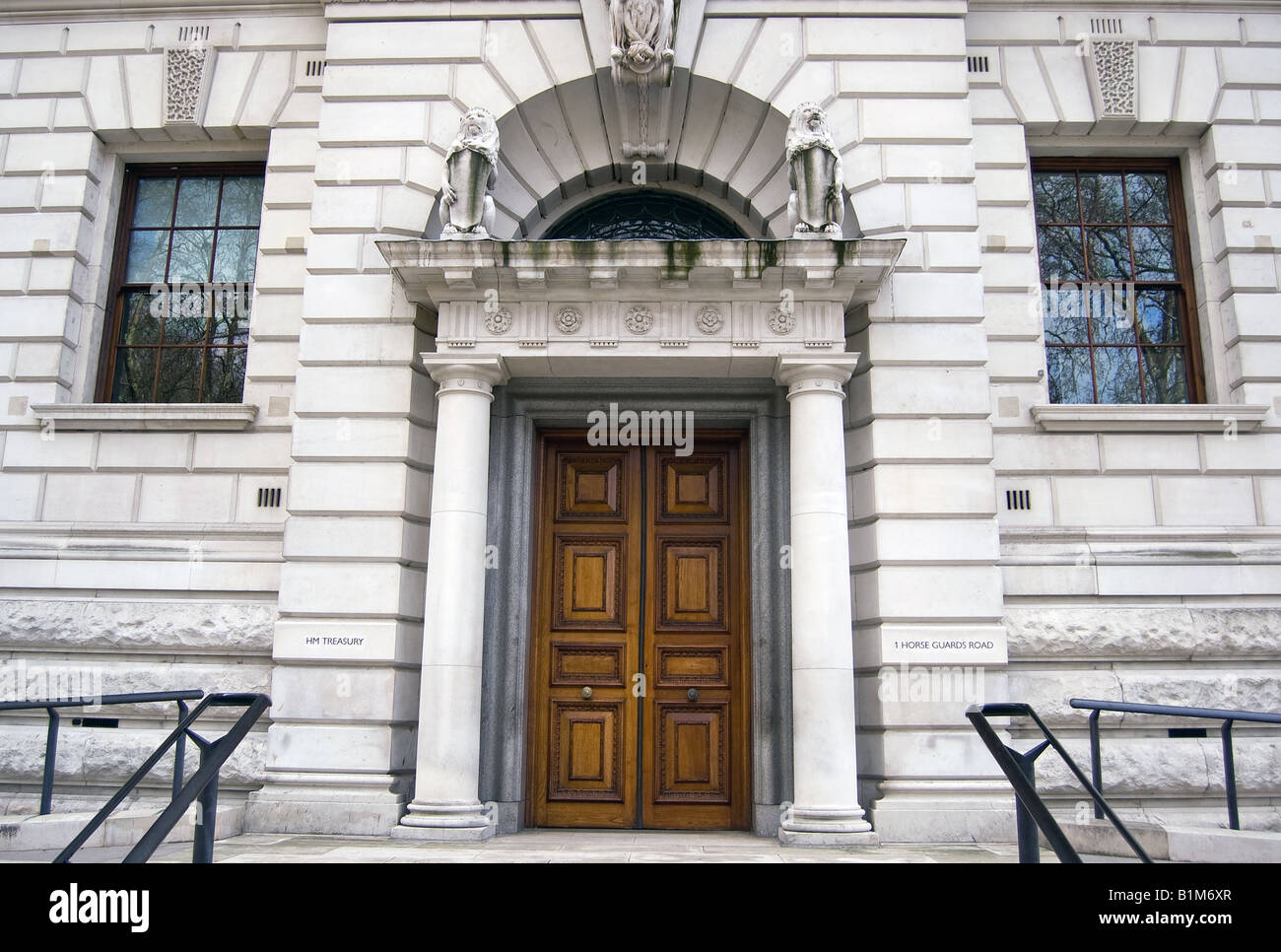 HM Treasury Banque D'Images