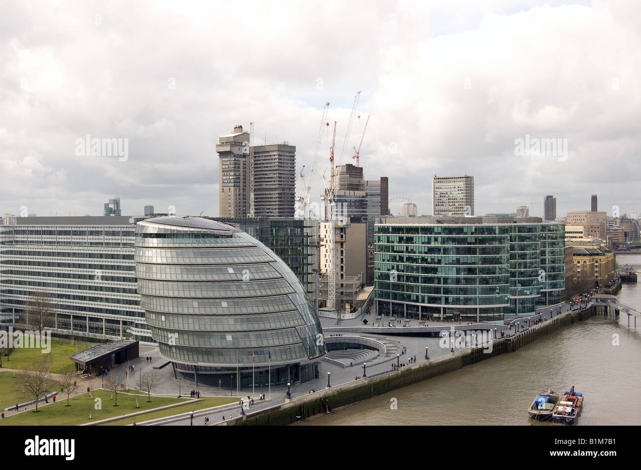 Hôtel de ville de Tower Bridge Banque D'Images