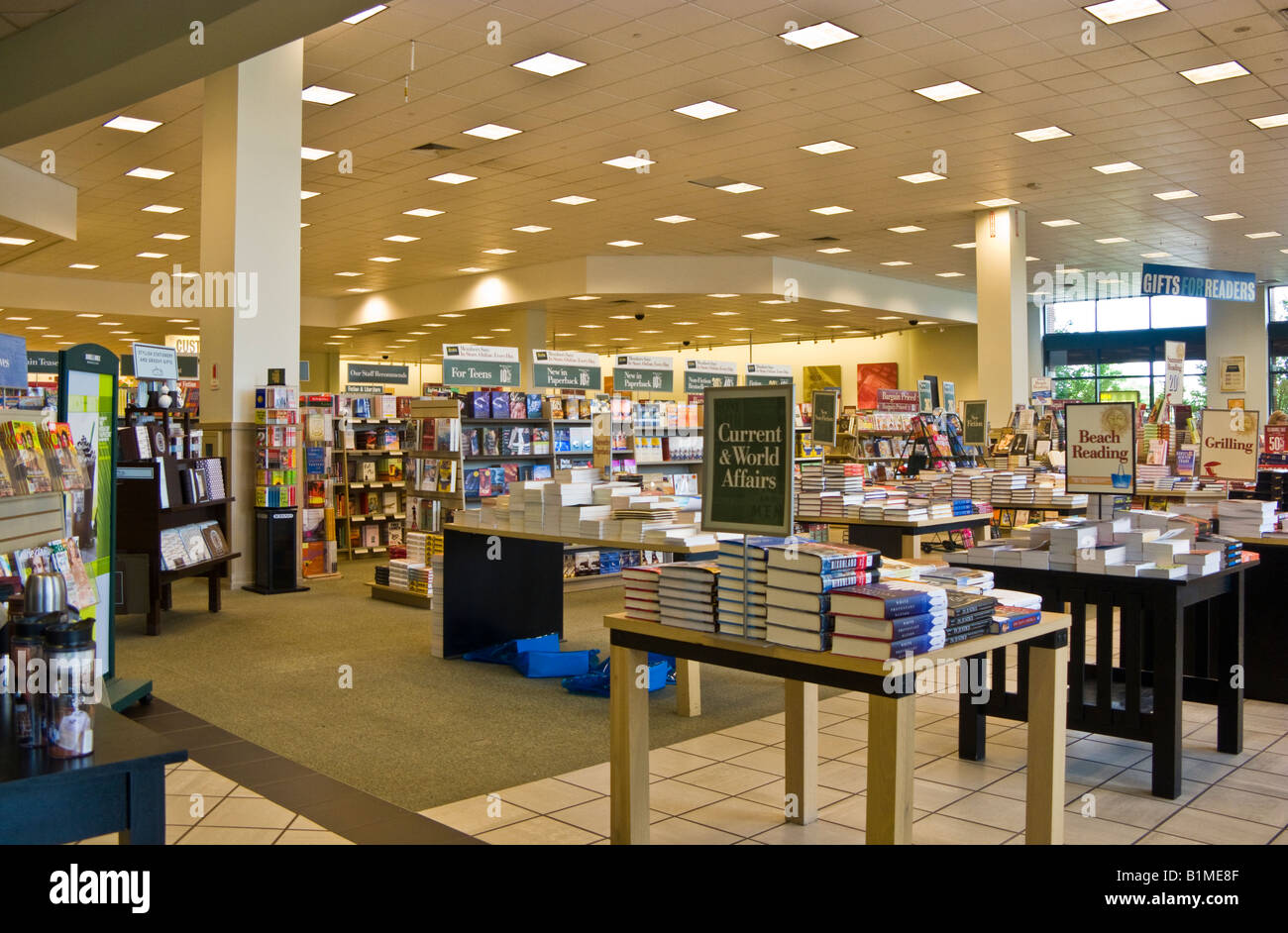 Barnes et noble book store Banque D'Images