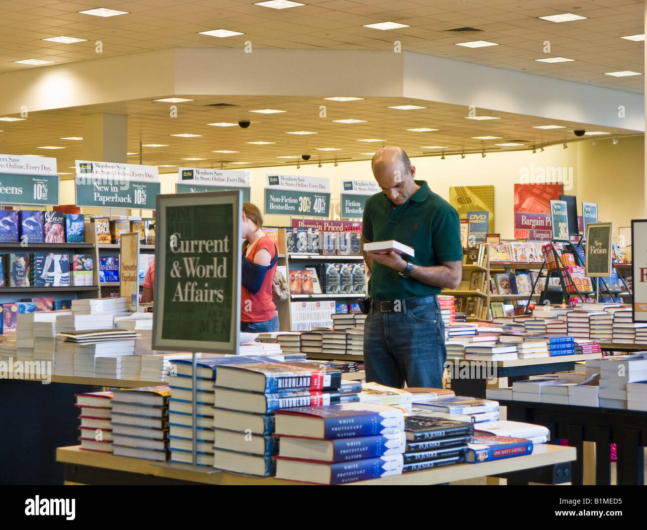 Barnes et noble book store Banque D'Images