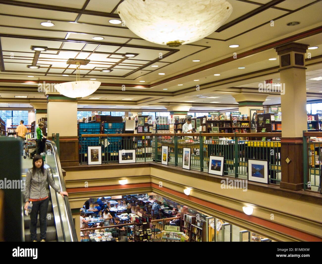 Barnes et Noble, Georgetown, Washington DC, USA Banque D'Images