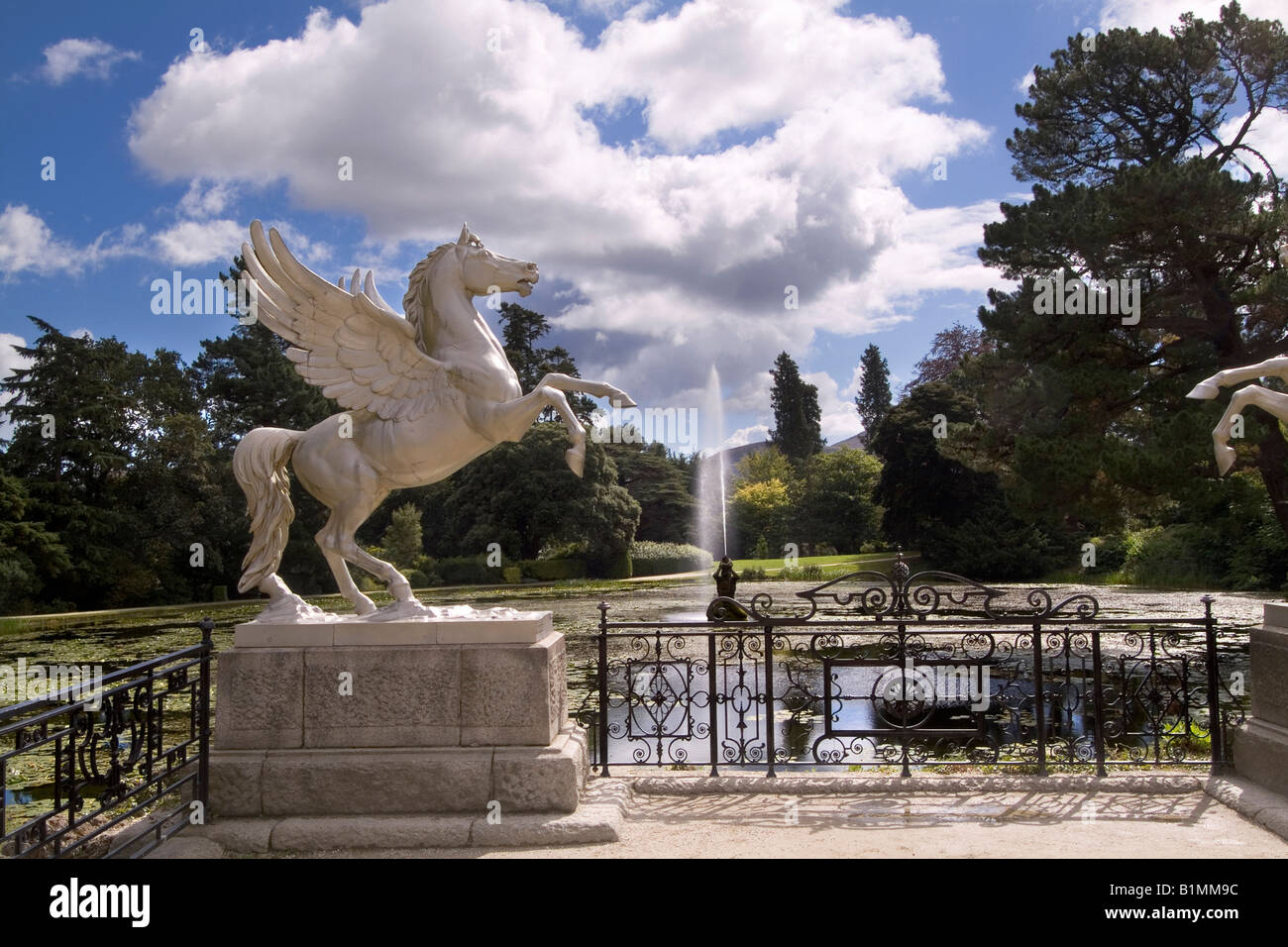 Wicklow Powerscourt Banque D'Images