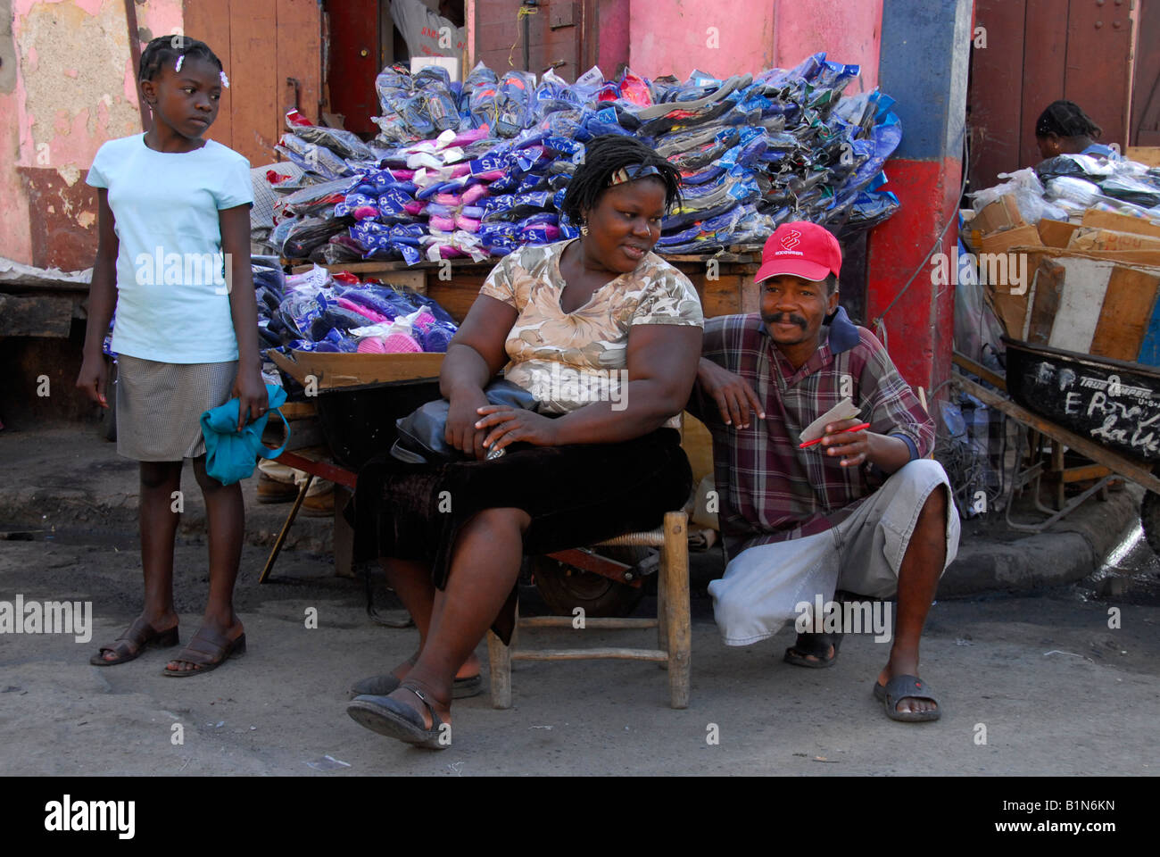 Cap Haitien Street Banque d'image et photos Alamy