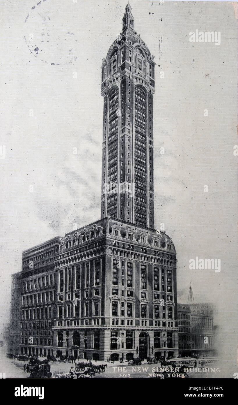 Singer building Banque de photographies et d’images à haute résolution ...