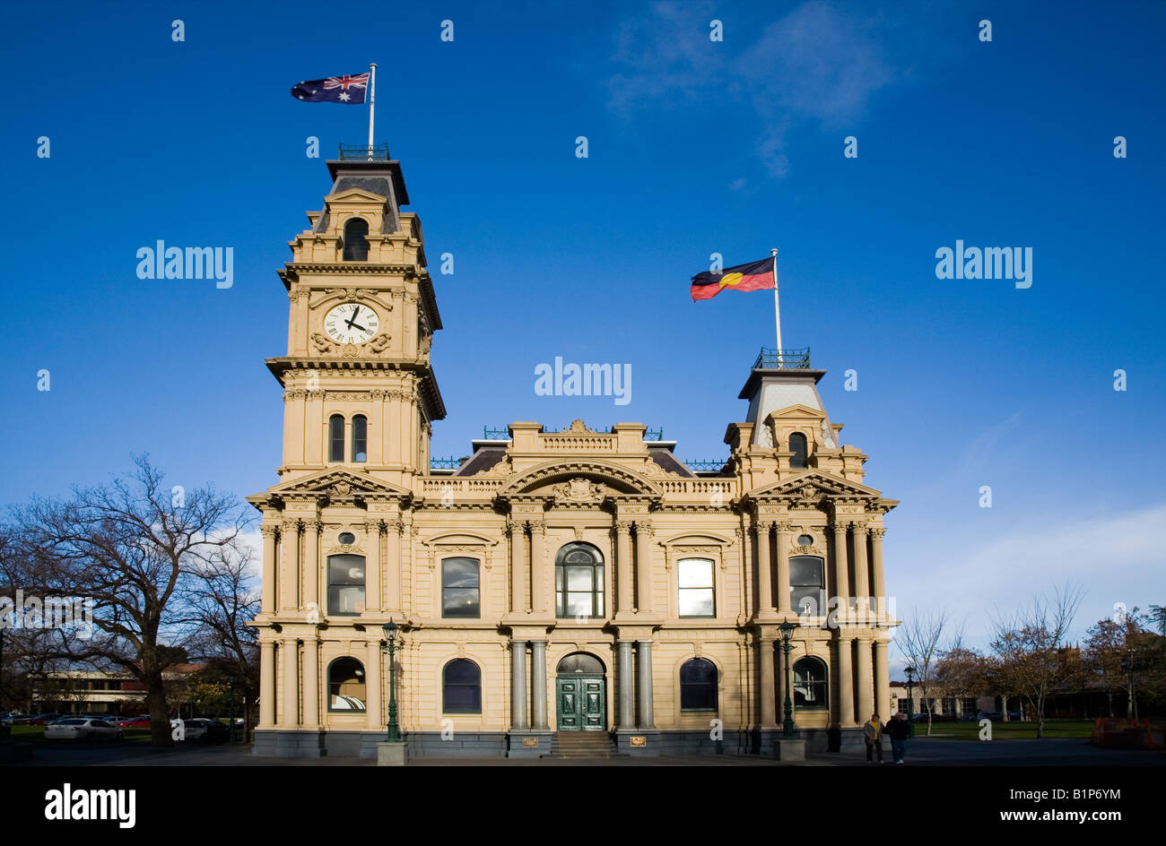 Hôtel de Ville de Bendigo, Victoria, Australie Banque D'Images