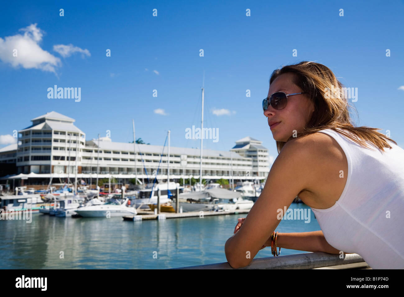 Tourisme Waterfront - Cairns, Queensland, Australie Banque D'Images