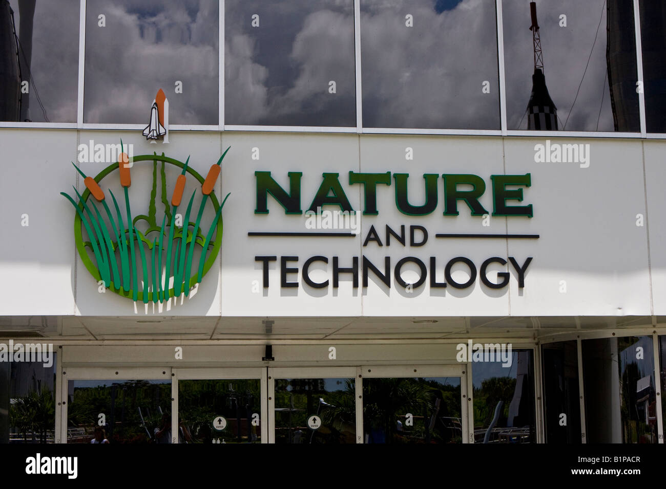Nature et Technologie de la construction à la John F Kennedy Space Center à Cape Canaveral en Floride Banque D'Images