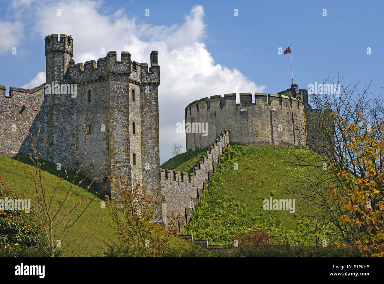 Arundel Castle dans le West Sussex Banque D'Images