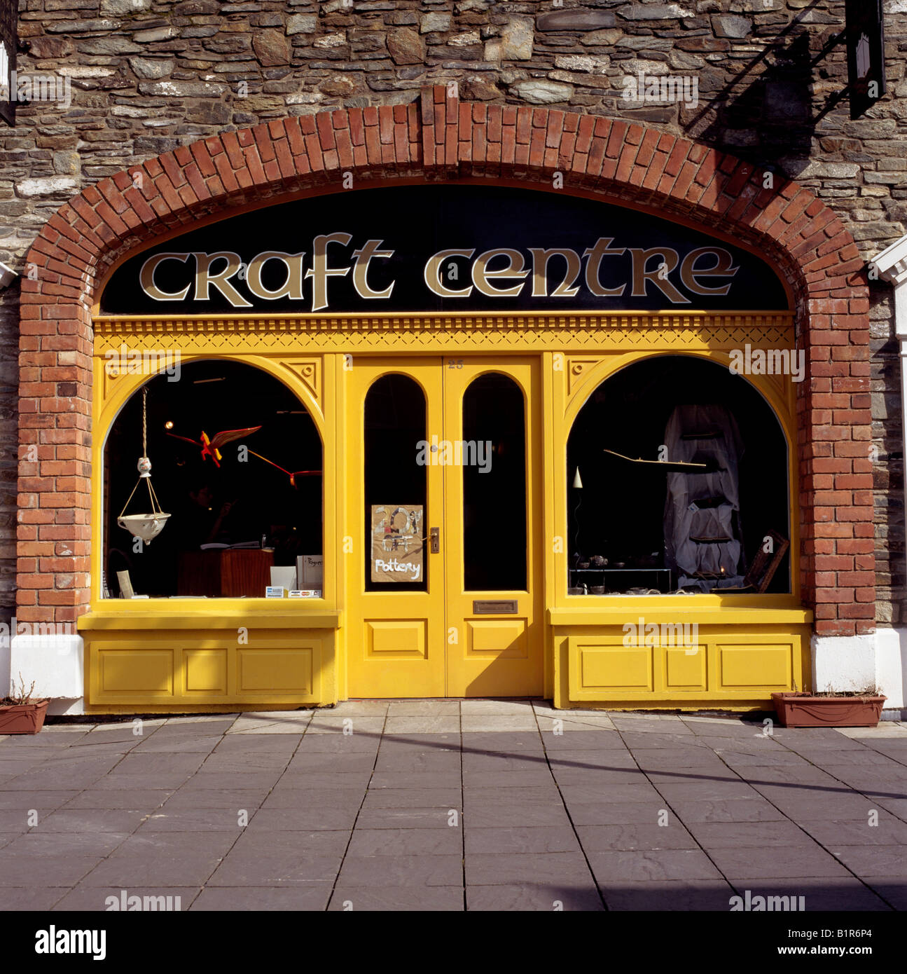 Centre d'artisanat dans la ville de Derry, Londonderry, Derry, Irlande du Nord Banque D'Images