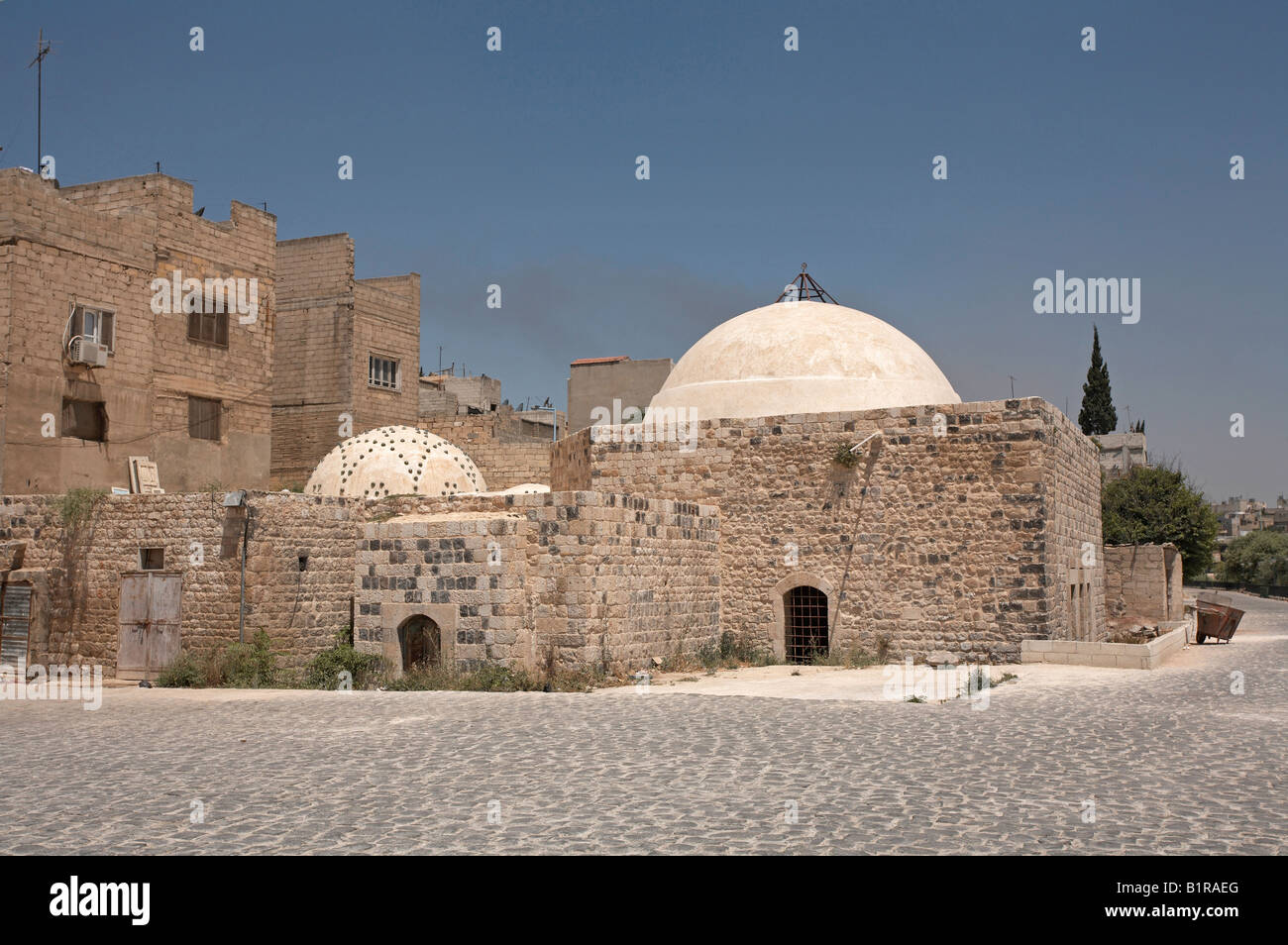 Ancienne mosquée de Hama Syrie Banque D'Images