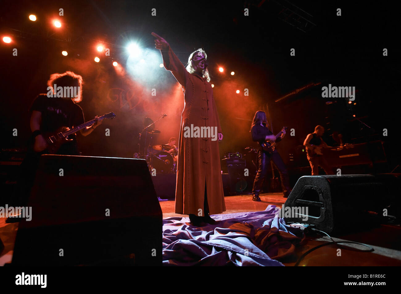 La loi sur l'appui de Weena, Chambre des Lords, Konzertfabrik z7 Concert Hall, Pratteln, Suisse, 23. mars 2008, chanteur Banque D'Images