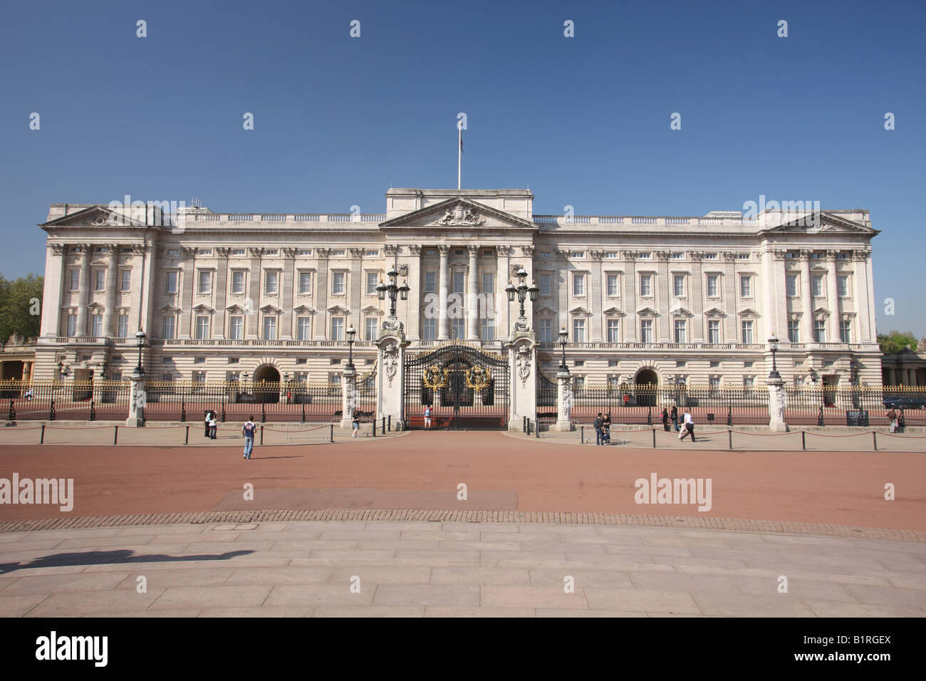 Le palais de Buckingham, Londres, Angleterre, Grande-Bretagne, Europe Banque D'Images