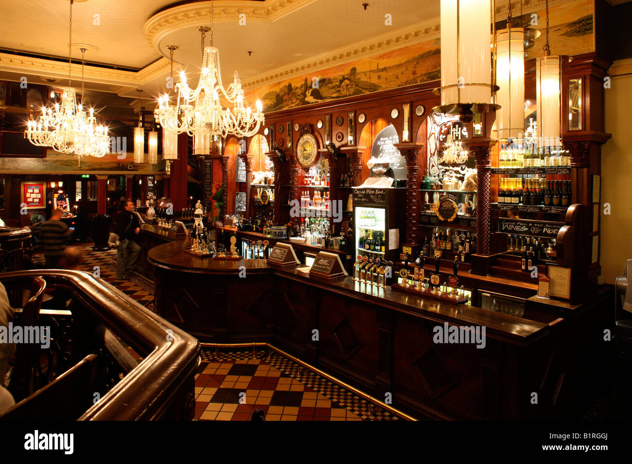 Pub anglais, Londres, Angleterre, Grande-Bretagne, Europe Banque D'Images