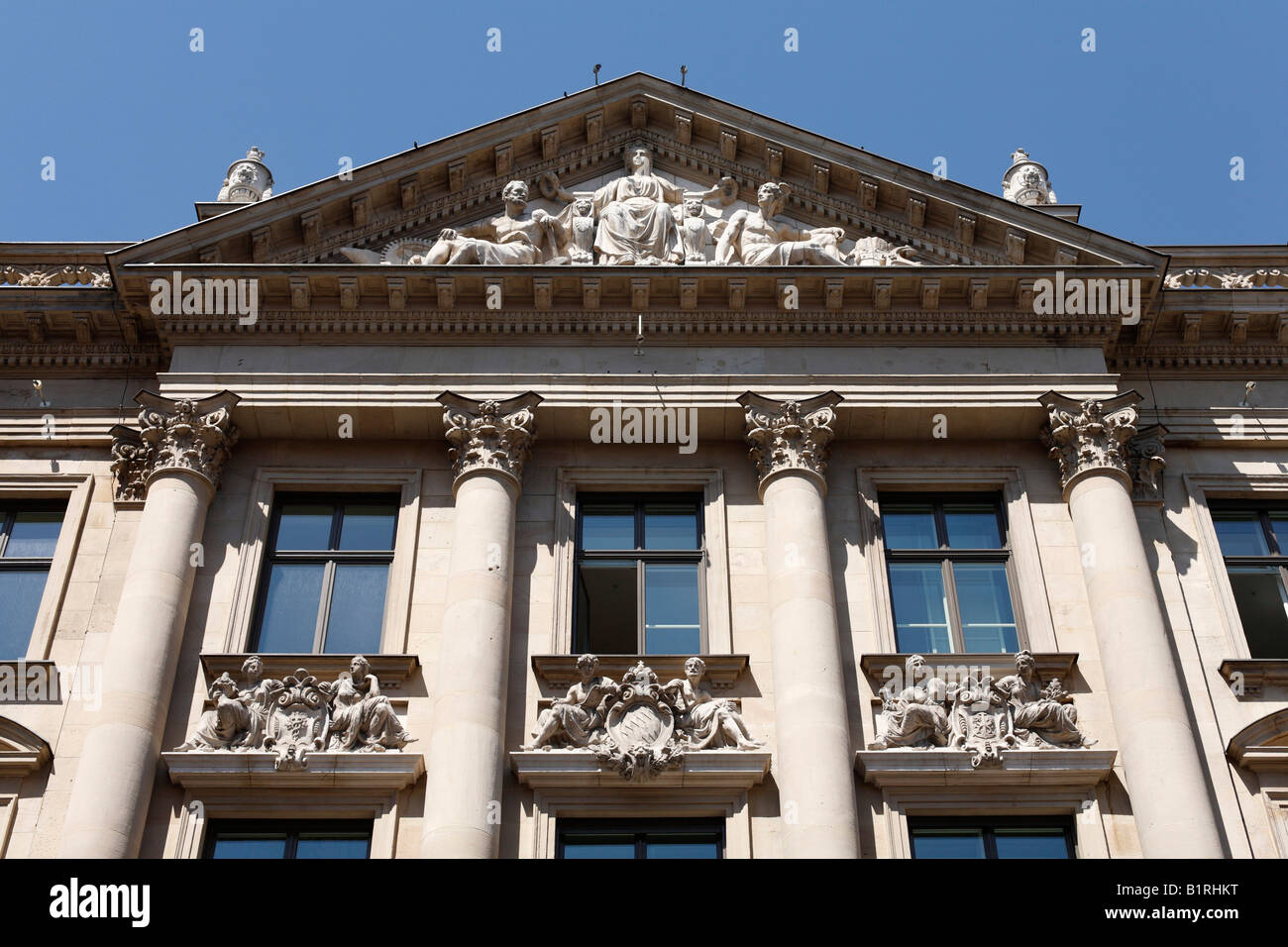 Ancien royal bavarian et banque d'état, Kardinal-Faulhaber-Strasse 1, Munich, Haute-Bavière, Allemagne, Europe Banque D'Images