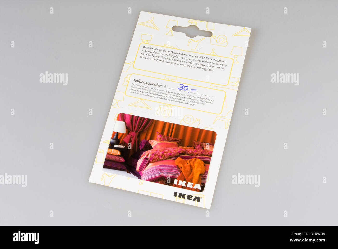 Carte client Ikea, shopping bon de réduction, coupon, Coupon Cadeaux Photo  Stock - Alamy
