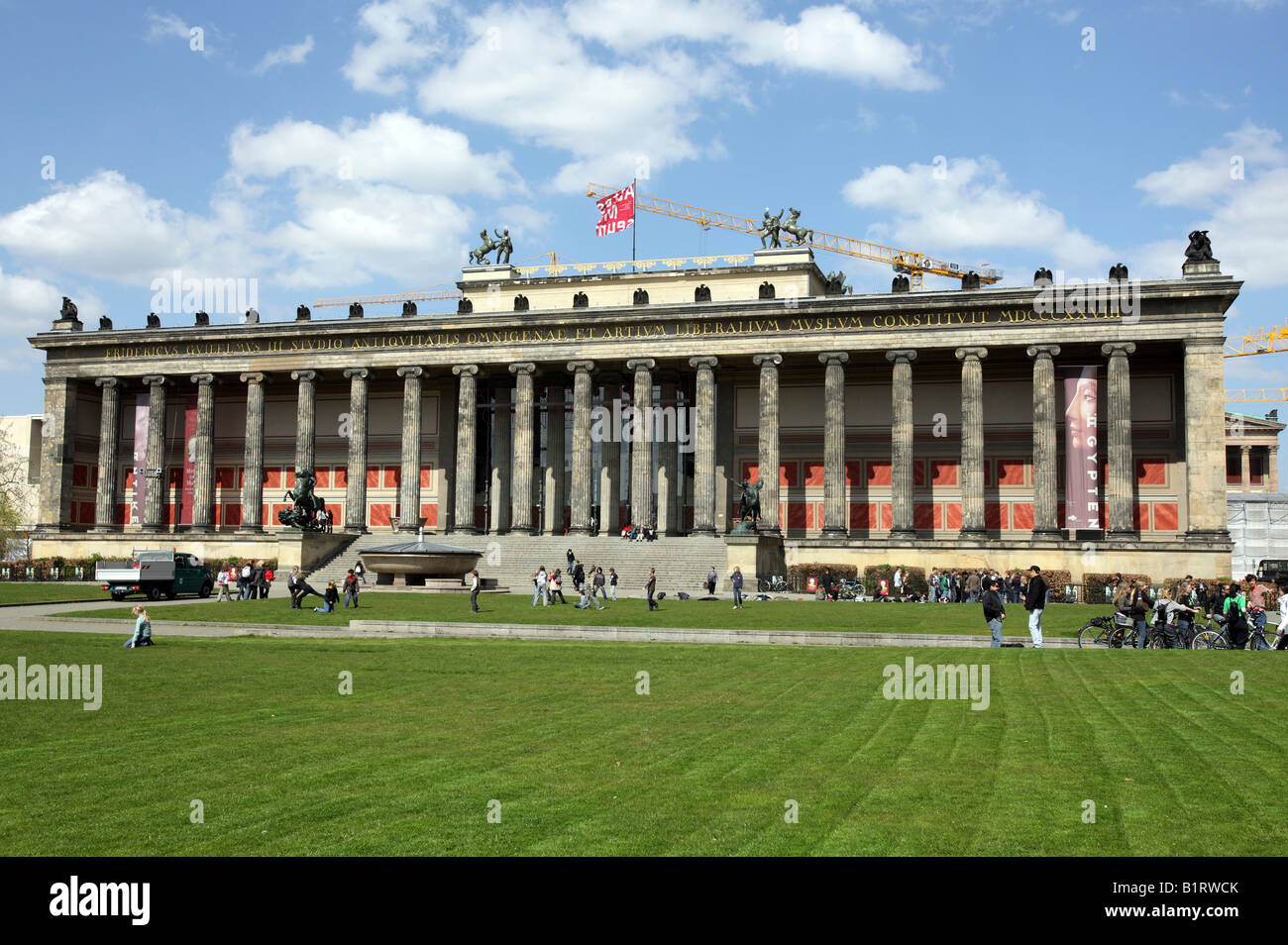 Altes Museum, Old Museum de Berlin Lustgarten, Germany, Europe Banque D'Images
