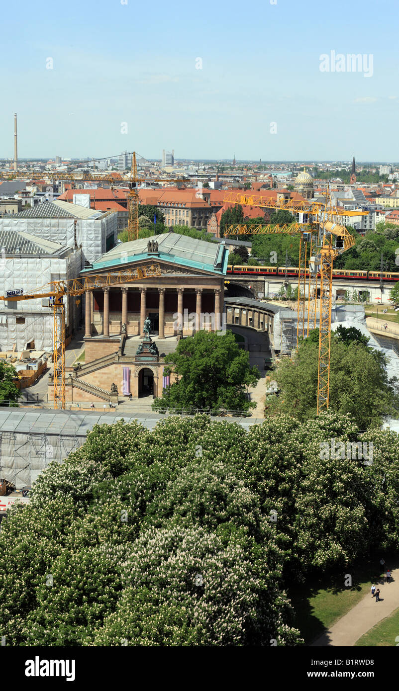 Alte Nationalgalerie, ancienne Galerie Nationale sur la rivière Spree, Berlin, Germany, Europe Banque D'Images