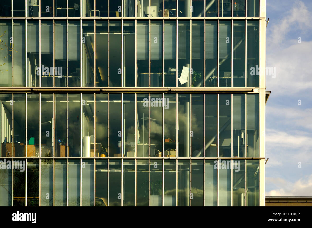 Vue du bureau, l'Union internationale des télécommunications, UIT, Genève, Suisse Banque D'Images